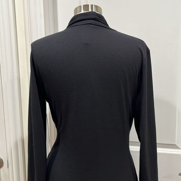 New! Athleta Wind Down Sleep Robe Size Medium Black NWT - Picture 9 of 16